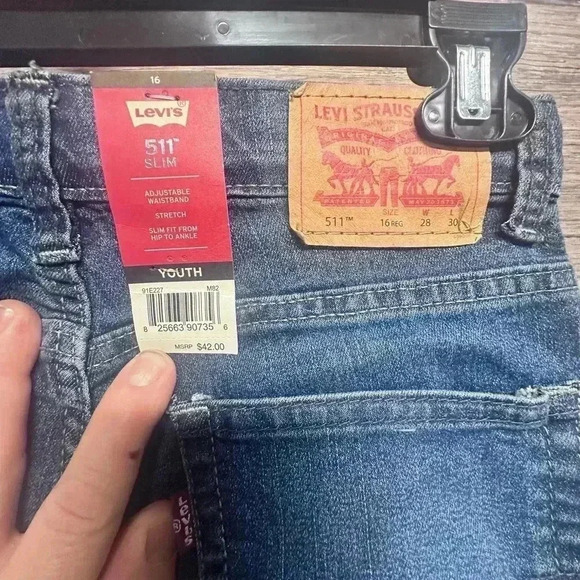 Levi's Blue Jeans 511 Slim-Fit - Picture 3 of 3